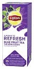 Thee Lipton Refresh blue fruit tea 25x1.5gr