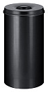 Papierbak met vlamdover Vepabins 50 liter 335mm zwart