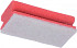 Schuurspons Cleaninq met greep 140x70x42mm rood/wit 5 stuks