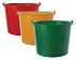Emmer kunststof 12l groen