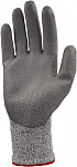 Handschoen ActiveGear snijbestendig grijs 9/L