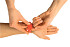 Polsband Combicraft Tyvek flior oranje