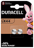 Batterij Duracell knoopcel 2xLR44 alkaline Ø11,6mm 2 stuks