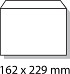 Envelop Quantore bank C5 162x229mm wit 500 stuks