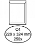 Envelop Quantore akte C4 229x324mm wit 250stuks