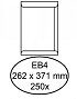 Envelop Quantore akte EB4 262x371mm wit 250stuks