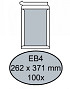 Envelop Quantore bordrug EB4 262x371mm zelfkl. wit 100stuks