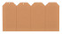 Label karton nr 5 200gr 55x110mm chamois 1000 stuks