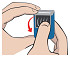 Woord-datumstempel Colop Printer Mini S 120/WD 12 teksten blauw