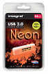 USB-stick 3.0 Integral 64GB neon oranje