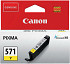Inktcartridge Canon CLI-571 geel