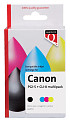 Inktcartridge Quantore alternatief tbv Canon PGI-5 CLI-8 zwart + 3 kleuren