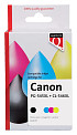 Inktcartridge Quantore alternatief tbv Canon PG-545XL CL-546XL zwart + 3 kleuren