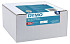 Labeltape Dymo D1 45803 19mmx7m polyester zwart op wit doos à 10 stuks