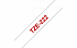 Labeltape Brother P-touch TZE-222 9mm rood op wit