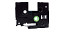 Labeltape Quantore TZe-221 9mmx8m zwart op wit
