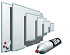 Whiteboard Legamaster Premium+ 60x90cm magnetisch emaille