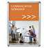 Kliklijst Nobo Premium Plus 70x50cm aluminium