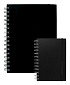 Notitieboek Quantore A6 spiraal lijn 192blz 80gr zwart