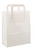 Papieren tas 32x17x25cm 50st wit
