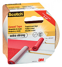 Dubbelzijdige plakband Scotch tapijt 50mmx7m extra strong