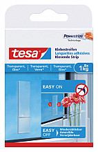 Dubbelzijdige powerstrip Tesa transparant 1kg
