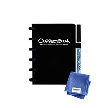notitieboek correctbook a6 blanco 40blz ink black