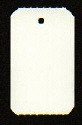 hangetiket op rol 30x50mm wit niet geperforeerd 1000 stuks