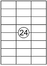 etiket quantore 70x37mm 2400stuks