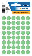 etiket herma 1865 rond 12mm groen 240stuks