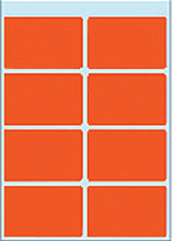 etiket herma 3692 26x40mm rood 40 stuks