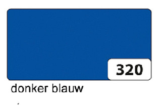 etalagekarton folia 1 zijdig 48x68cm 380gr nr320 donkerblauw