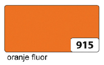 etalagekarton folia 1 zijdig 48x68cm 380gr nr915 lichtoranje