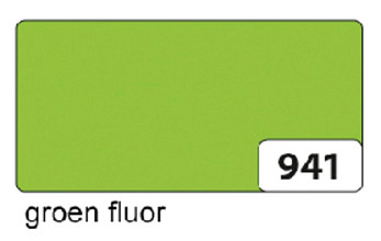 etalagekarton folia 1 zijdig 48x68cm 380gr nr941 fluor groen