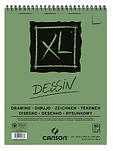 tekenblok canson xl dessin a4 160gram spiraal 50 vel