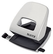 perforator leitz 5008 nexxt metaal 30 vel grijs