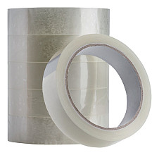 plakband quantore 25mmx66m transparant