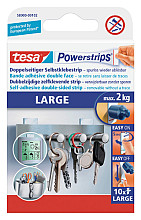 kleefstrips tesa powerstrips large dubbelzijdig 2kg 10 stuks