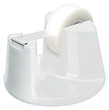 plakbandhouder tesa compact wit met 1rol tape 19mmx33m
