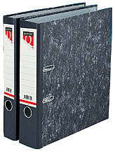 ordner quantore a4 80mm karton gewolkt