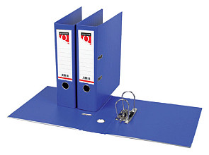 ordner quantore a4 80mm pp blauw