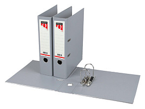 ordner quantore a4 80mm pp grijs