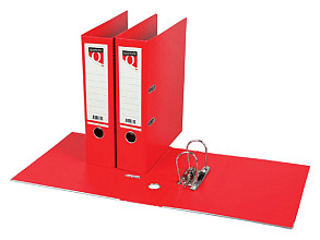 ordner quantore a4 80mm pp rood