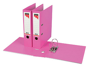 ordner quantore a4 80mm pp roze