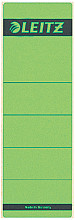 rugetiket leitz breed kort 62x192mm zelfklevend groen 10 stuks