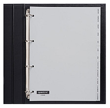 tabbladen quantore 4 gaats 12 delig met maanden grijs pp