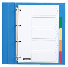 tabbladen quantore 4 gaats 5 delig assorti tabs pp