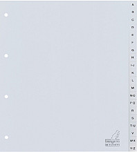 tabbladen kangaro a4 4 gaats 20 delig a z breed pp grijs