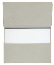 pocketmap secolor folio 100 gerecycled karton 250gr grijs