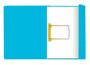 clipmap secolor a4 100 gerecycled karton 250gr blauw verpakt per 50 stuks